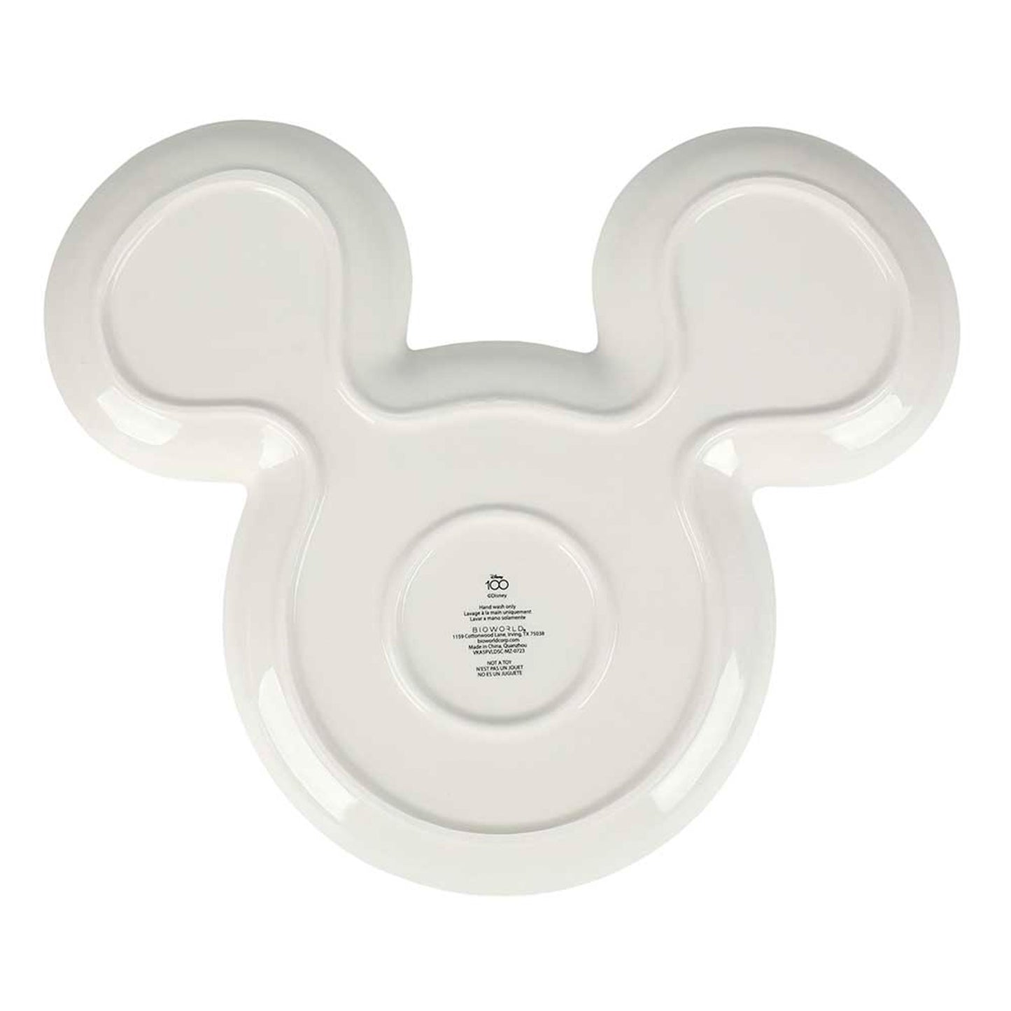 Steamboat Willie (Disney 100) Mickey Mouse Ceramic Shaped Plate