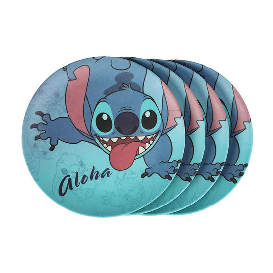 Stitch "Aloha!" Disney Bamboo Plate Set