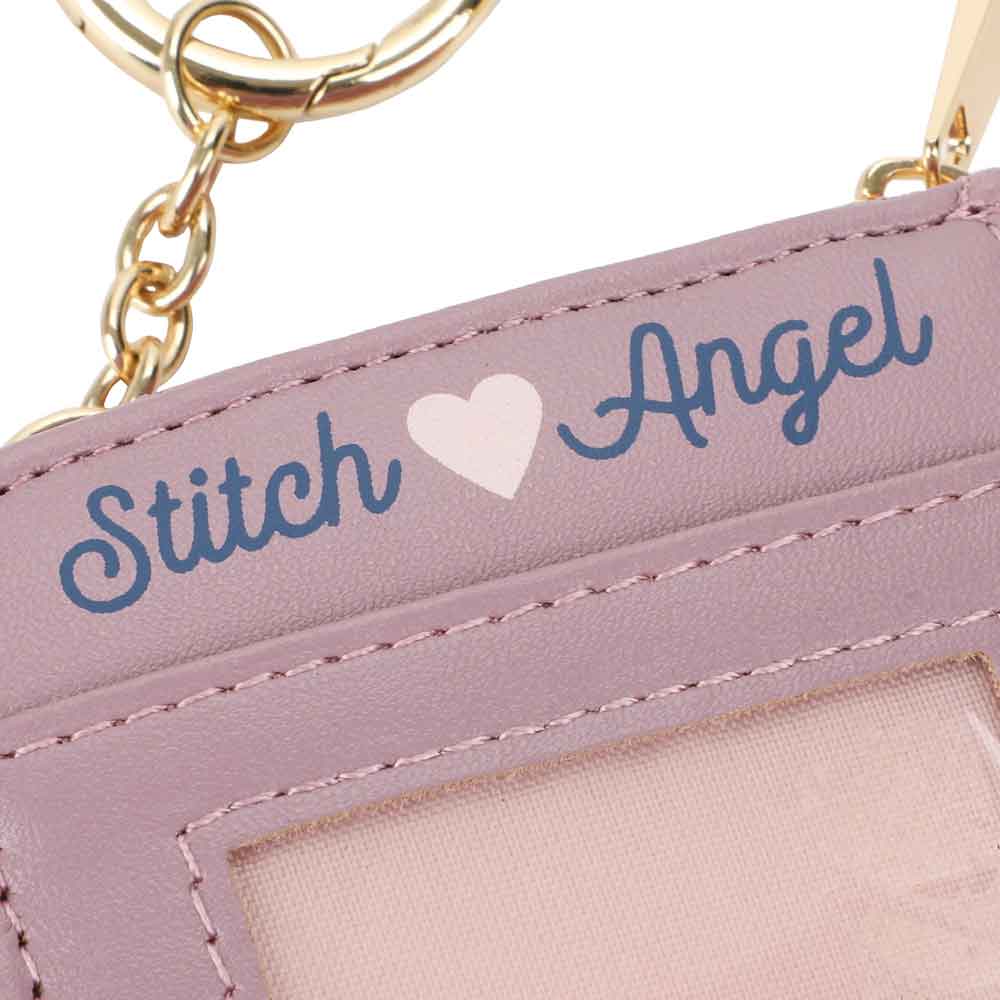 Stitch and Angel Disney Zip Around Wallet