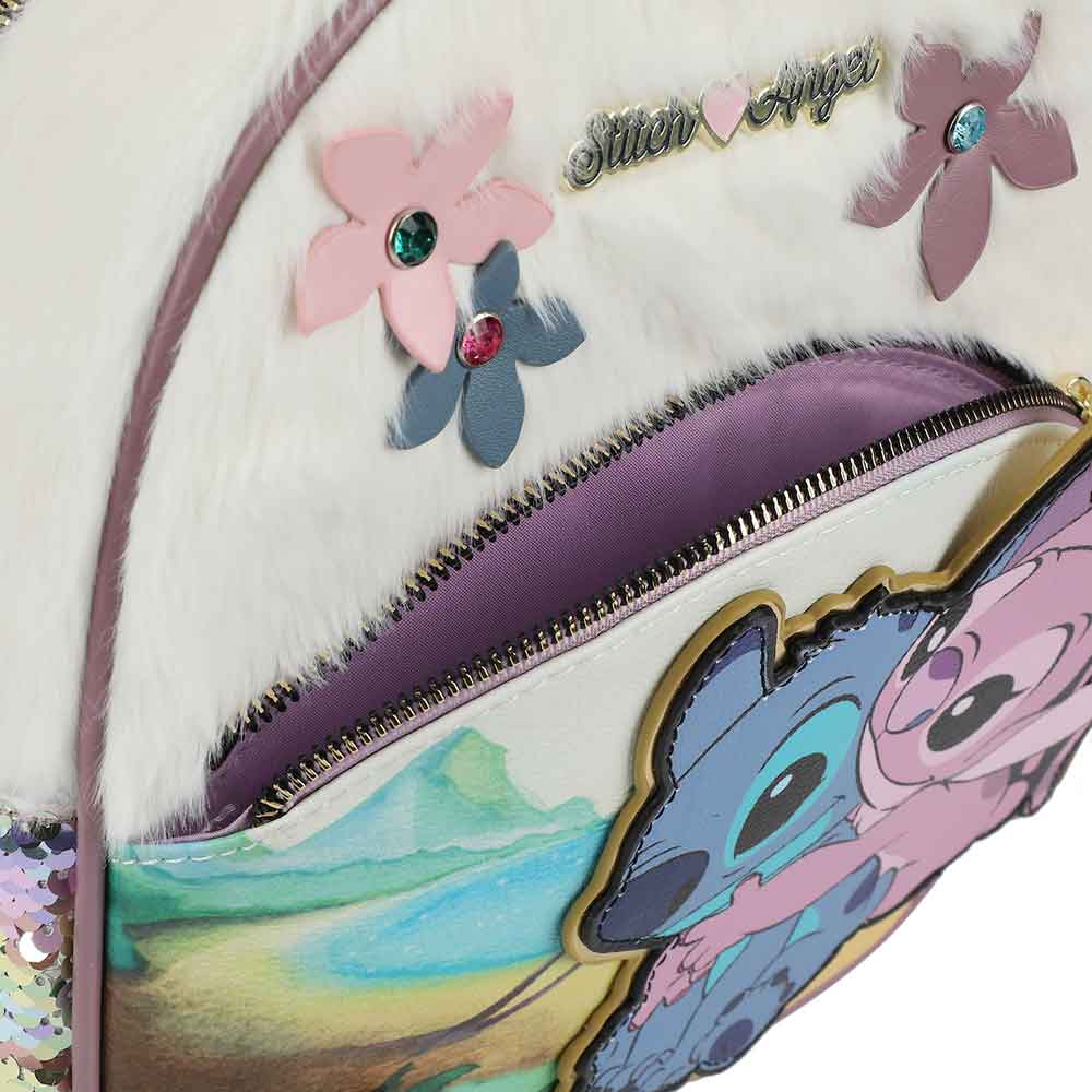 Stitch and Angel Lilo & Stitch Plush Mini Backpack
