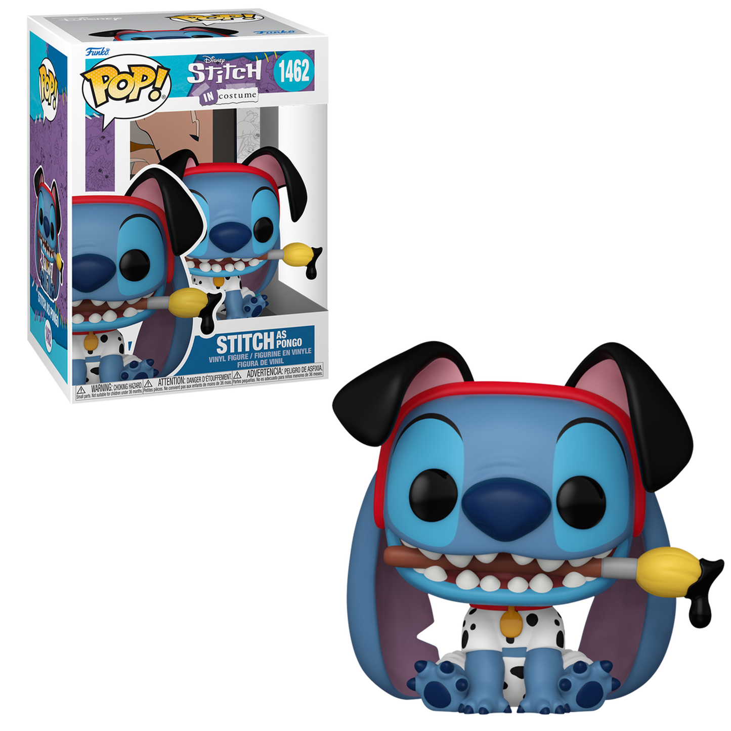 Stitch as Pongo Funko Pop! Disney