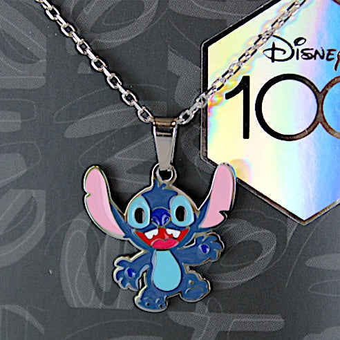 Stitch (Disney 100) Enamel Necklace