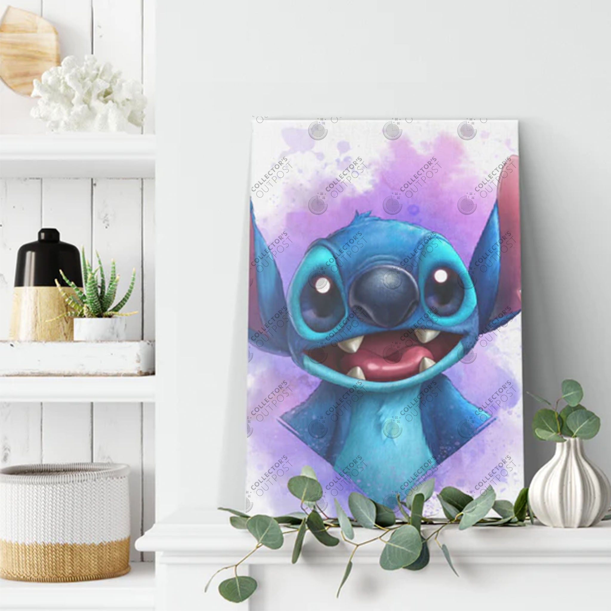 Stitch Portrait Art Print – Collector's Outpost