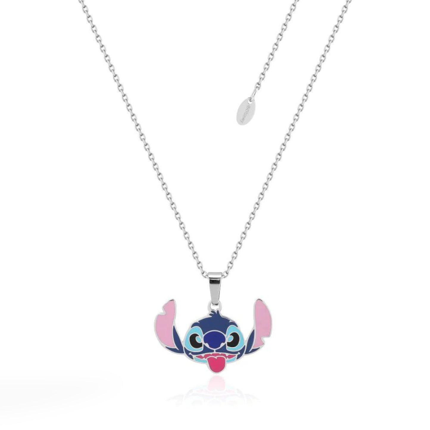 Disney Lilo & Stitch Silly Face Charm Necklace