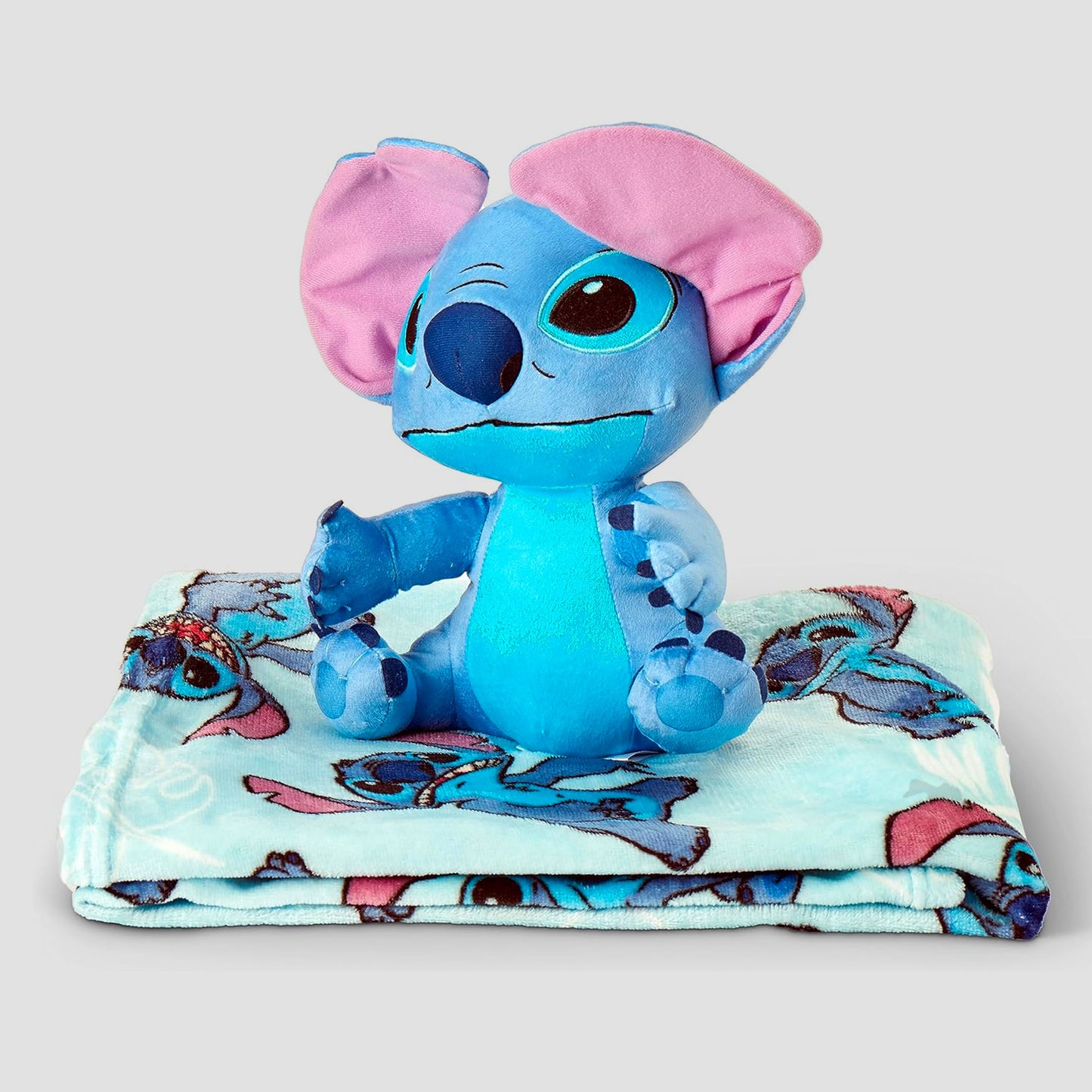 Stitch (Lilo & Stitch) Disney Plush and Throw Blanket
