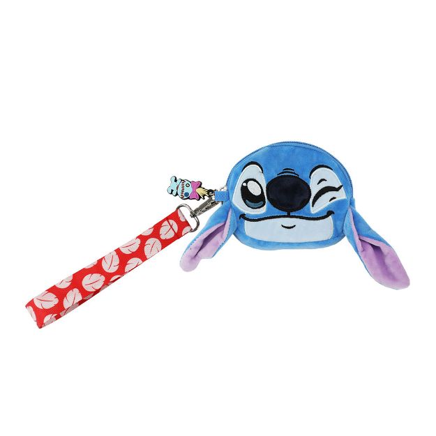 Stitch Plush Disney Wristlet Coin Pouch