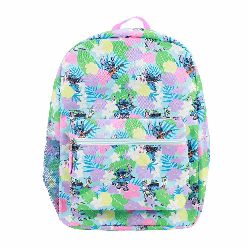 Stitch Tropical Florals Youth Backpack