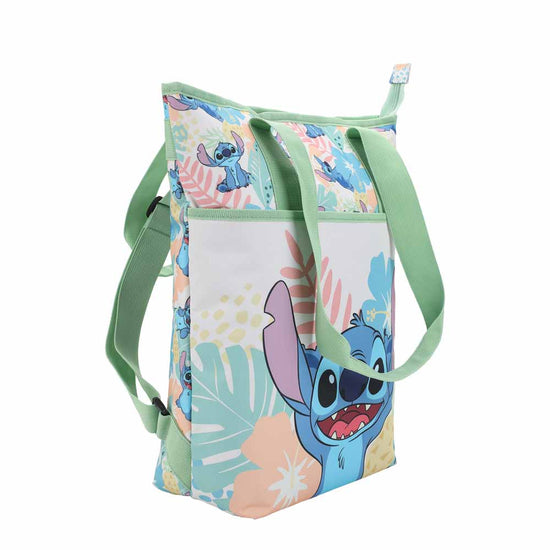 Stitch Tropical Print Insulated Cooler Travel Tote