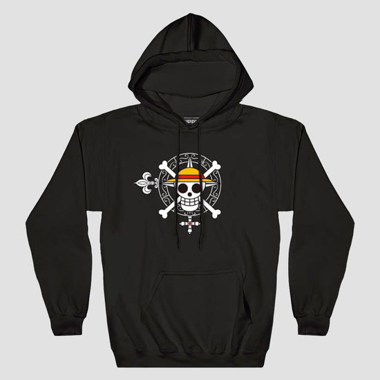 Load image into Gallery viewer, Straw Hat Crew Compass (One Piece) Pullover Hoodie Sweatshirt
