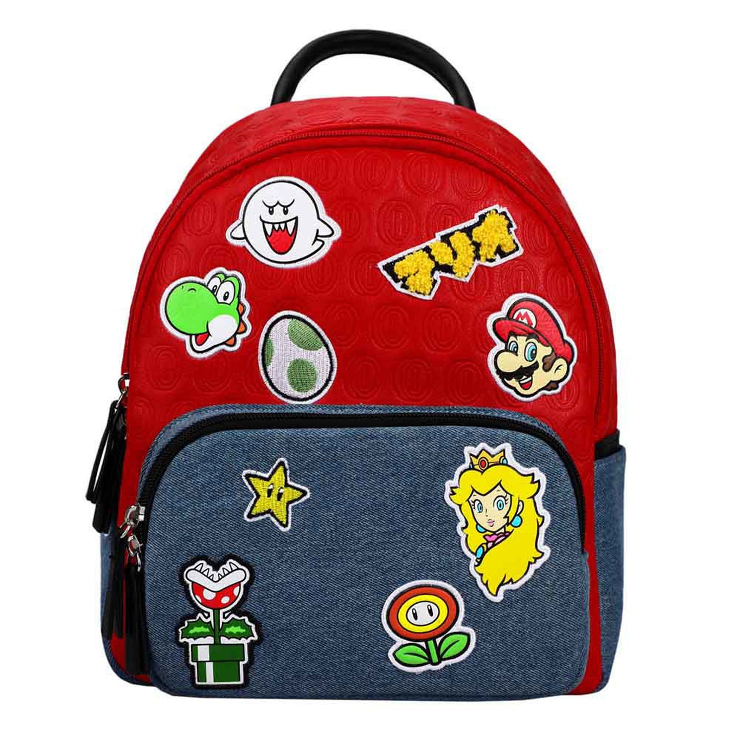 Load image into Gallery viewer, Super Mario Bros Patch Mini Backpack
