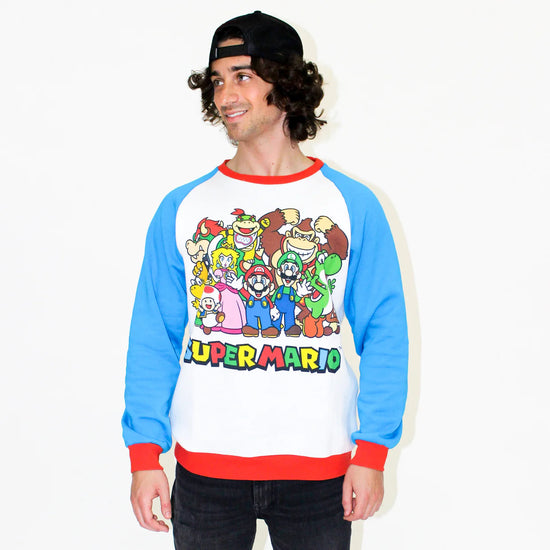 Super Mario Pullover Sweater by Cakeworthy