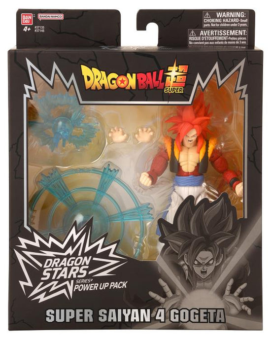 Super Saiyan 4 Gogeta Power Up Pack Dragon Ball Stars Action Figure