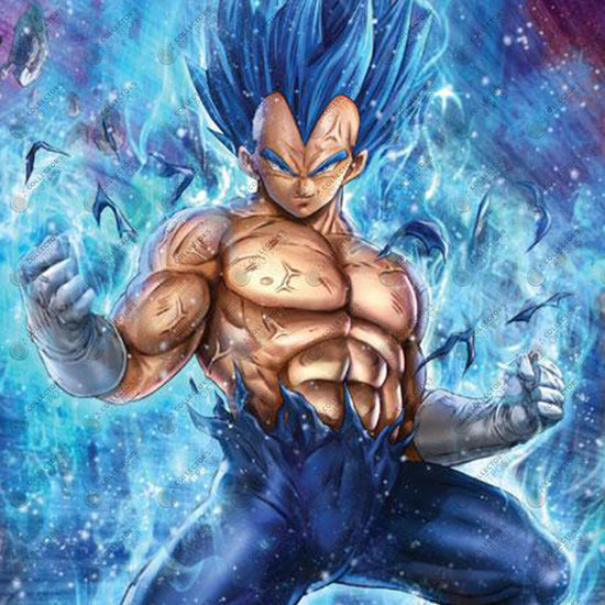  Dragon Ball Super Goku 3D Lenticular Wall Art Poster With  Frame: Posters & Prints