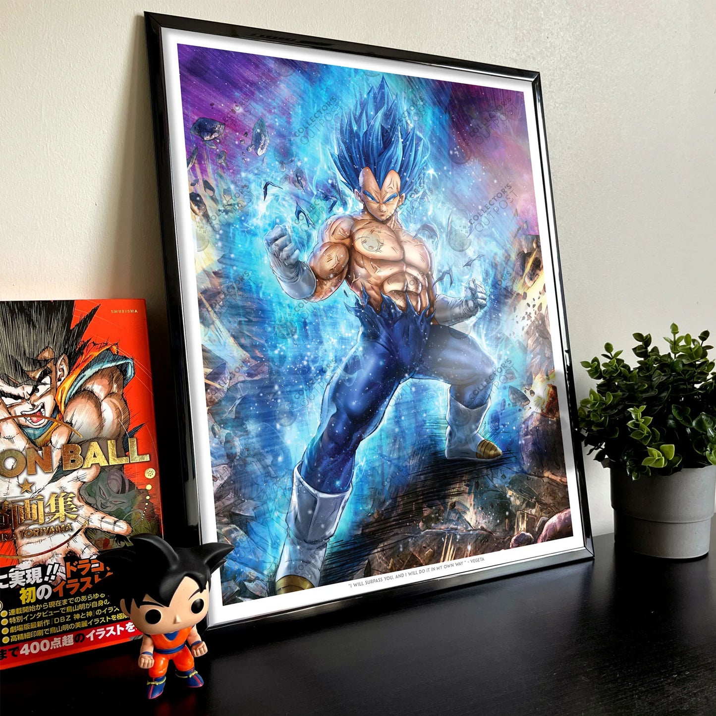Super Saiyan Blue Vegeta Evolved (Dragon Ball Z) Portrait Ver. Premium –  Collector's Outpost