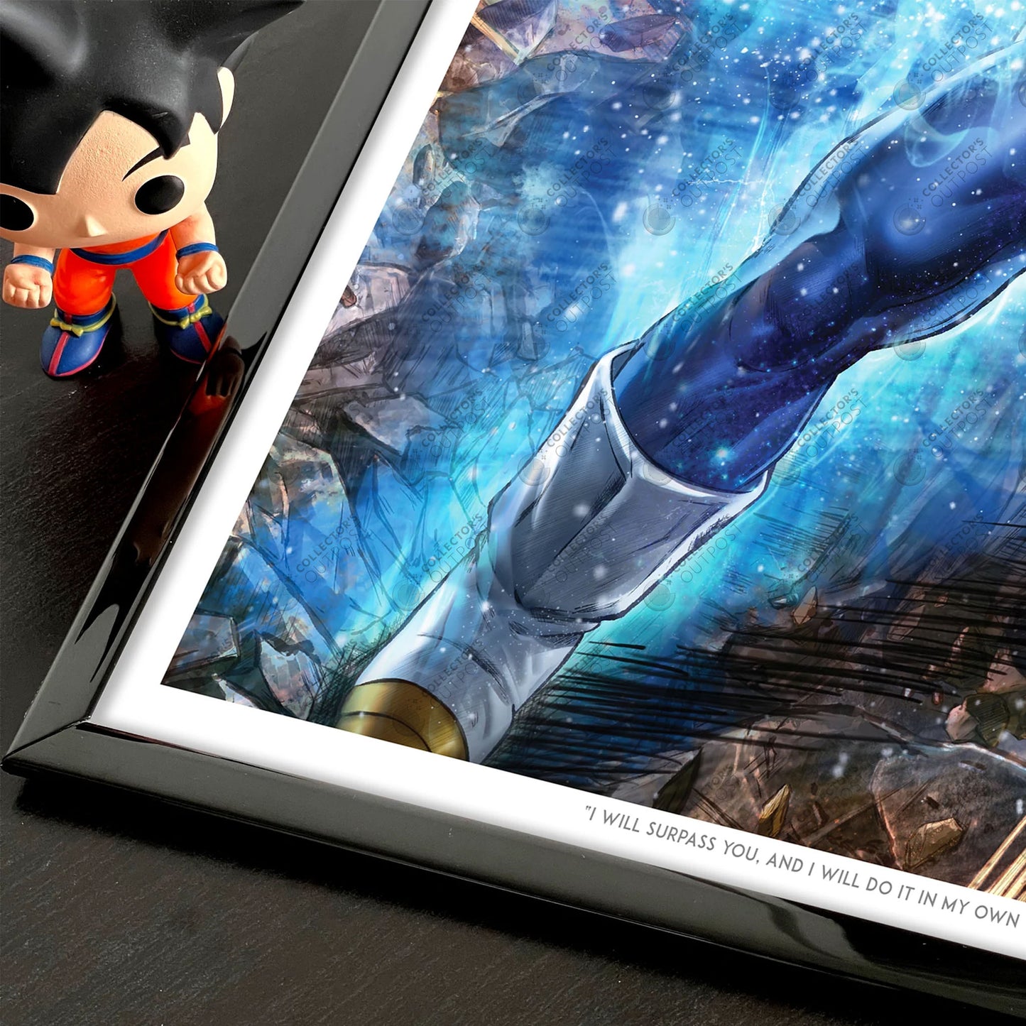 Super Saiyan Blue Evolved Vegeta (Dragon Ball Z) Premium Art Print –  Collector's Outpost