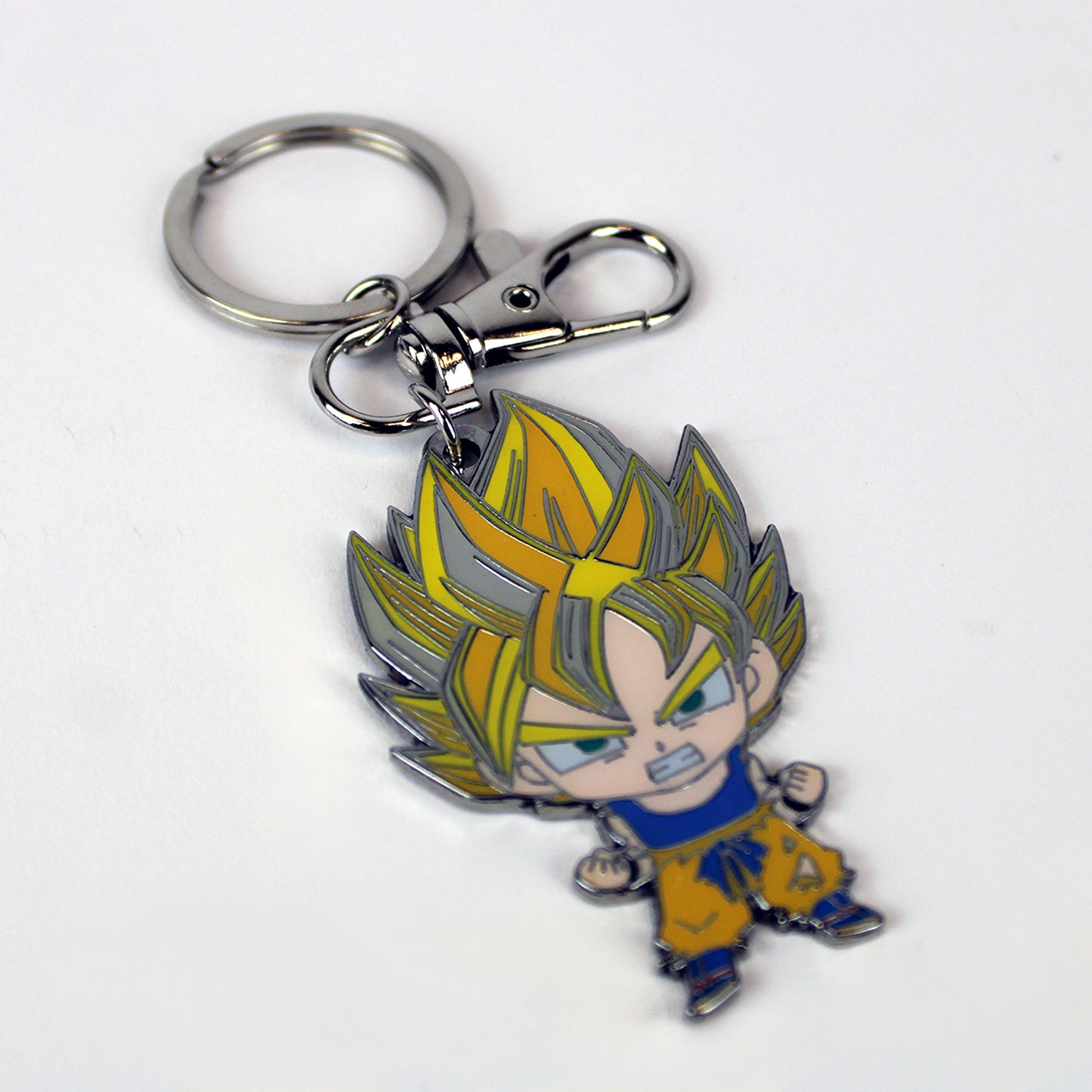 Super Saiyan Goku Dragon Ball Enamel Keychain
