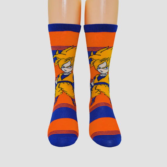 Dragon Ball Super Saiyan Goku Unisex Athletic Crew Socks