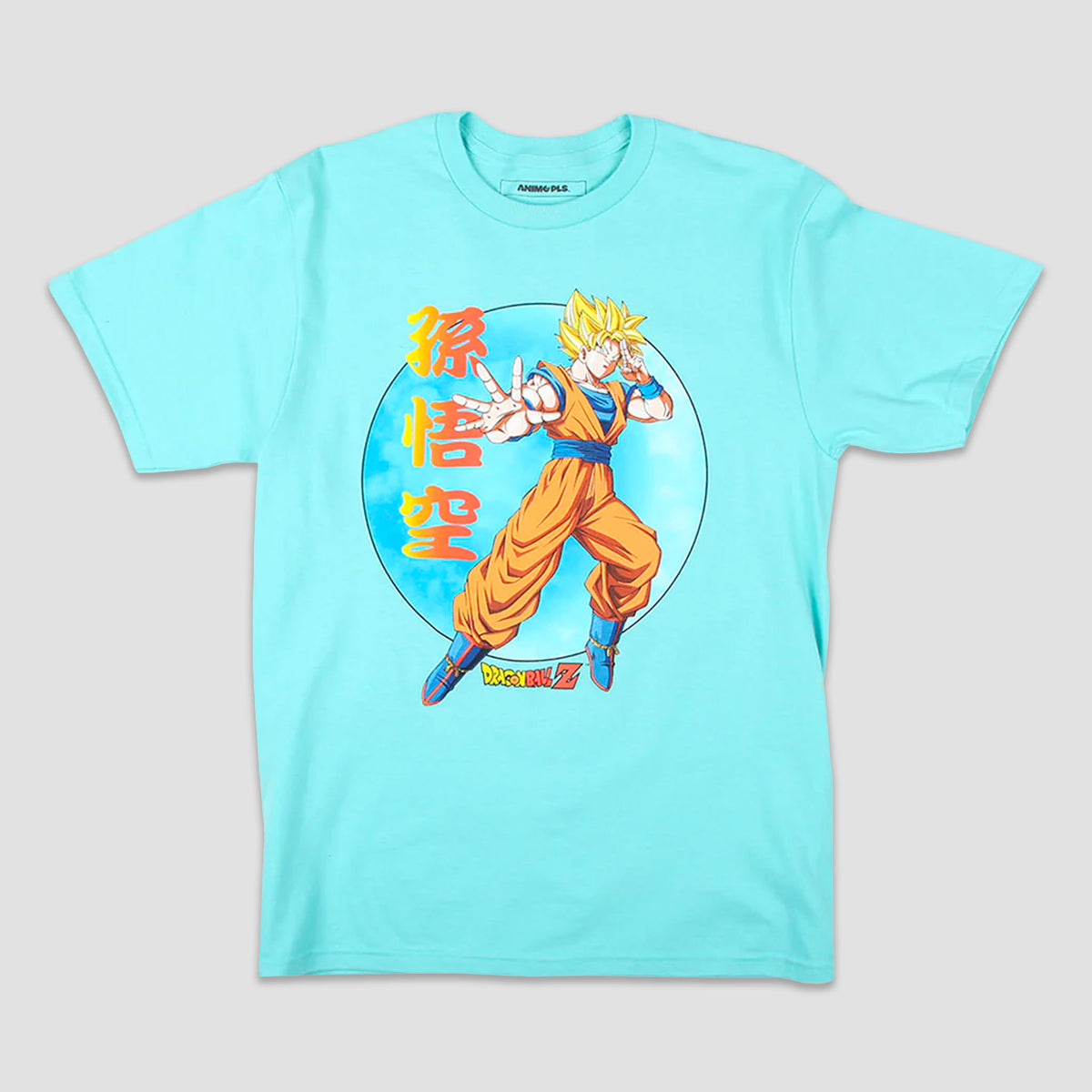 Super Saiyan Goku Teal Shirt – Collector's Outpost