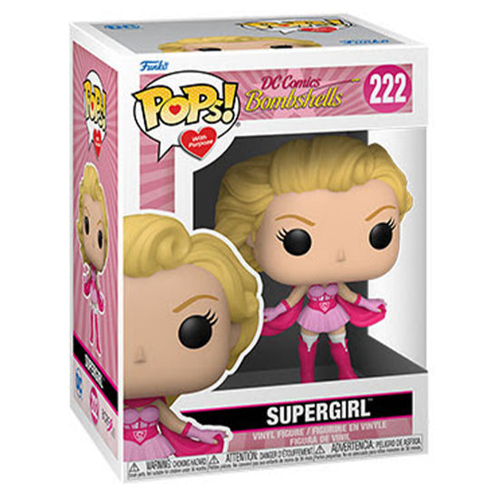 Supergirl (DC Comics Bombshells) Breast Cancer Awareness Funko Pop!