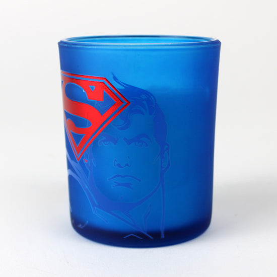 Superman DC Comics Glass Votive Candle