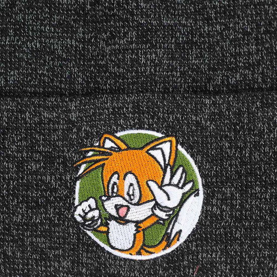 Tails (Sonic the Hedgehog) Embroidered Cuff Beanie Hat