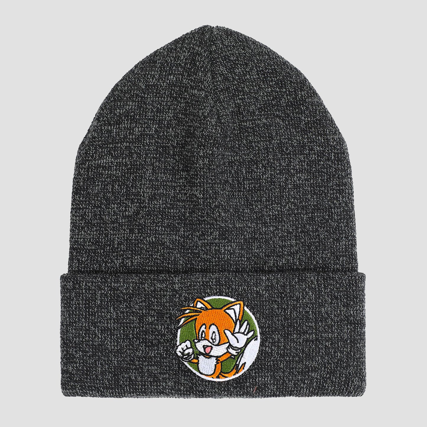 Tails (Sonic the Hedgehog) Embroidered Cuff Beanie Hat