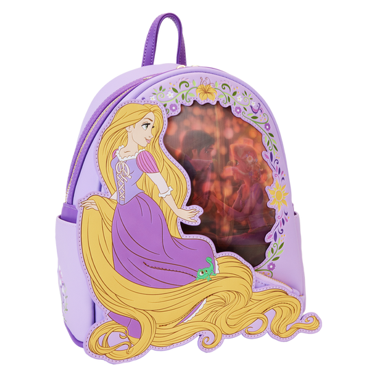 Tangled Rapunzel Princess Series Lenticular Mini Backpack by Loungefly