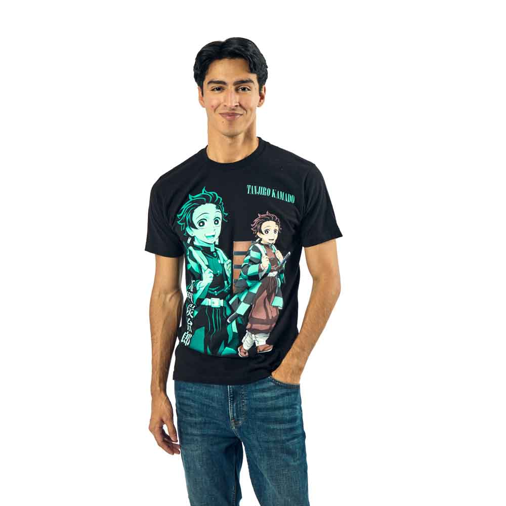 Demon Slayer Tanjiro and Nezuko Kamado Graphic T-Shirt