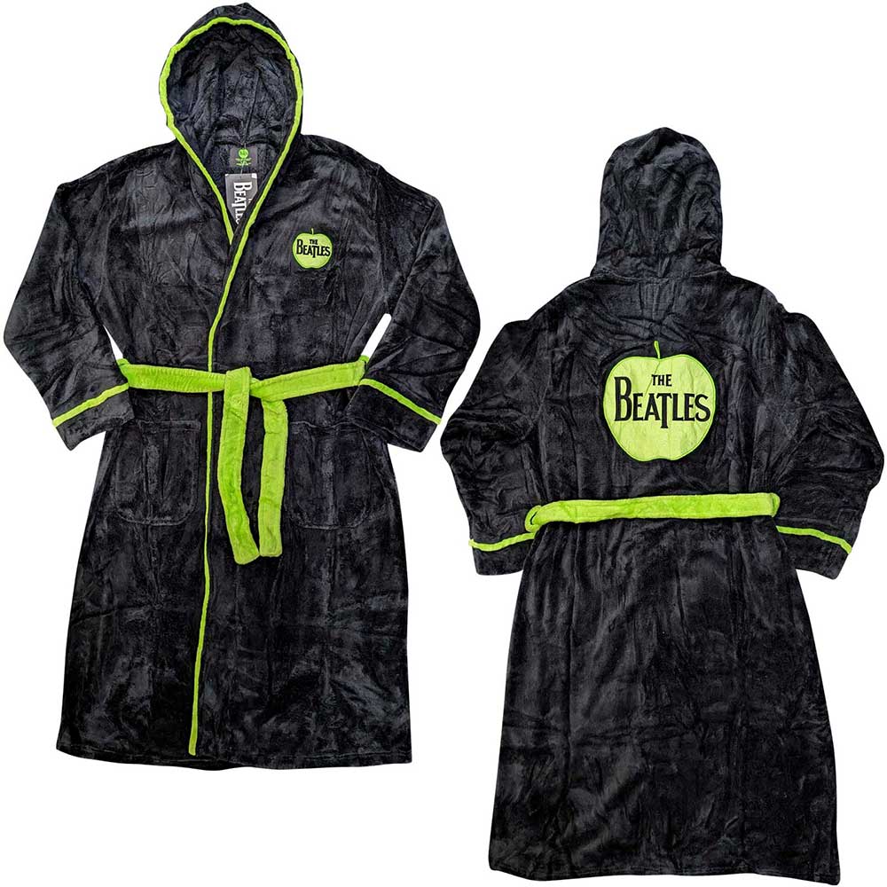 The Beatles Green Apple Plush Robe