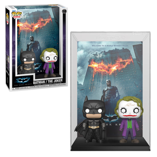 The Dark Knight Batman and Joker Movie Poster Funko Pop!