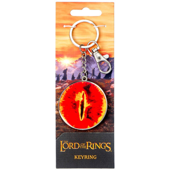 The Eye of Sauron Lord of the Rings Enamel Keychain