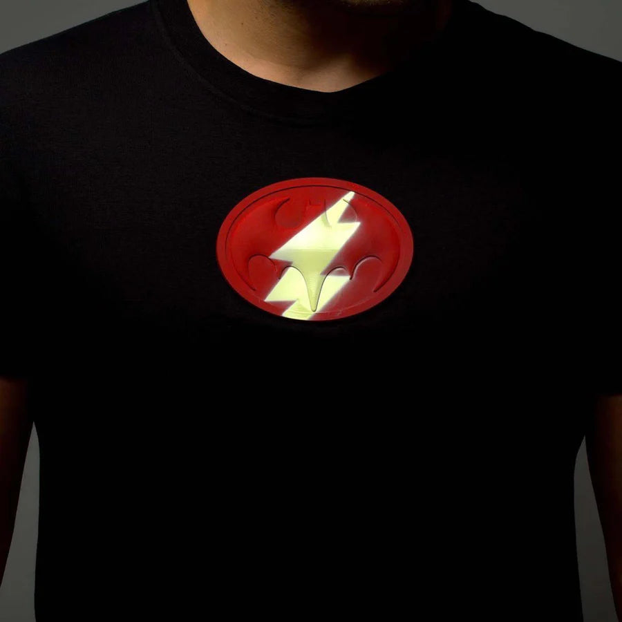 The Flash Painted Batman Badge Limited Edition Boxed Pin