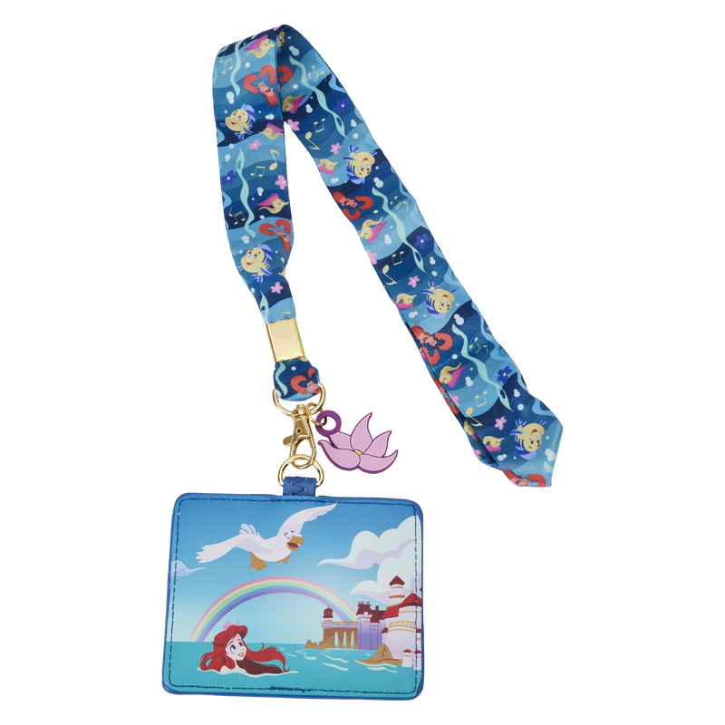 The Little Mermaid 35th Anniversary Lanyard with Card Holder by Lounge Fly
