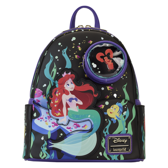 The Little Mermaid 35th Anniversary Loungefly Mini Backpack