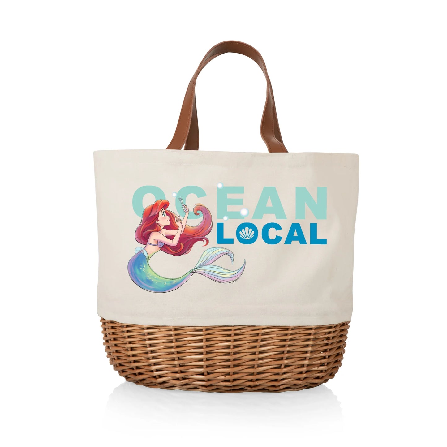 The Little Mermaid "Ocean Local" Canvas Picnic Set