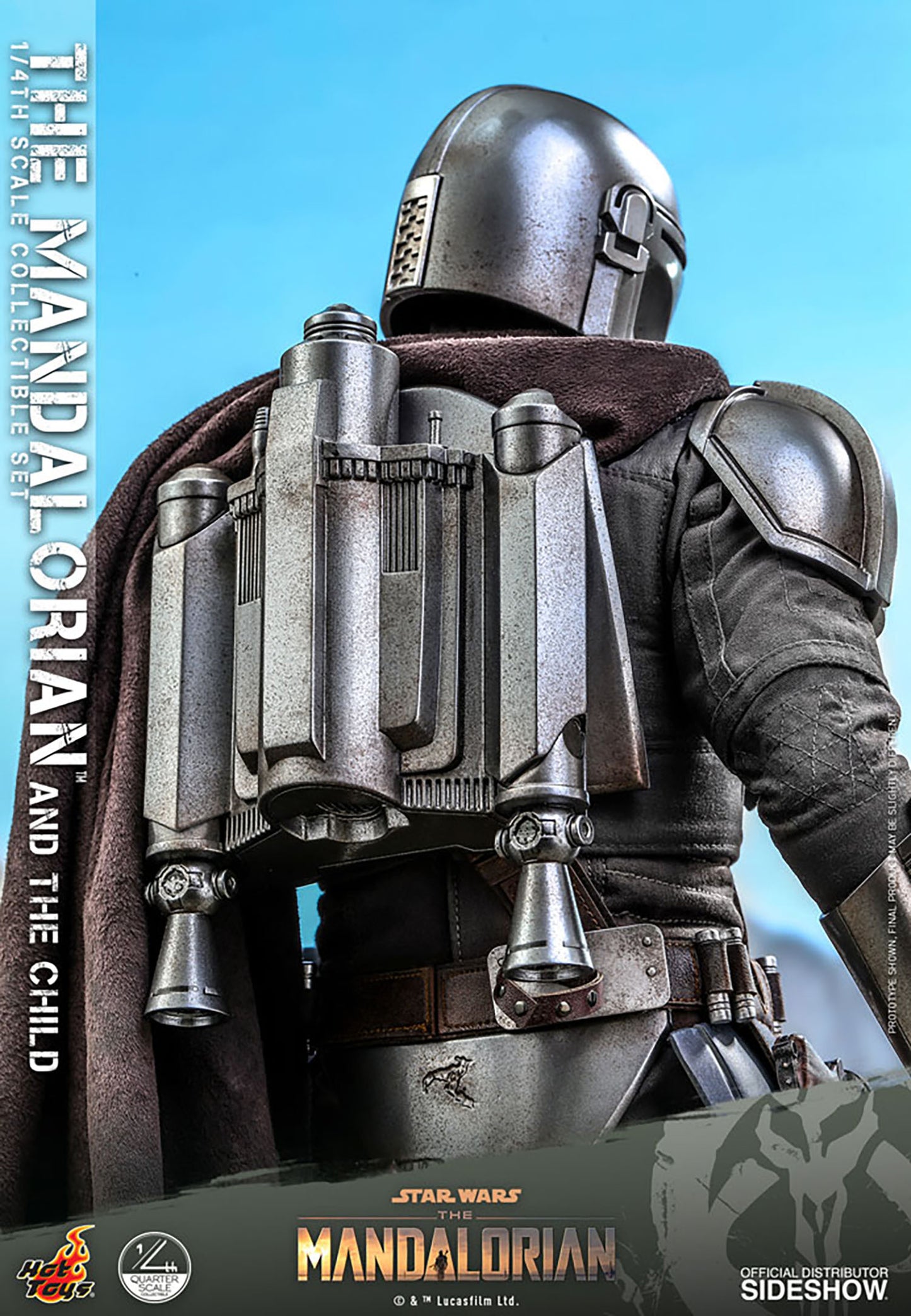 The Mandalorian and The Child 1/4 Scale Figure Set Collector Edition by Hot Toys