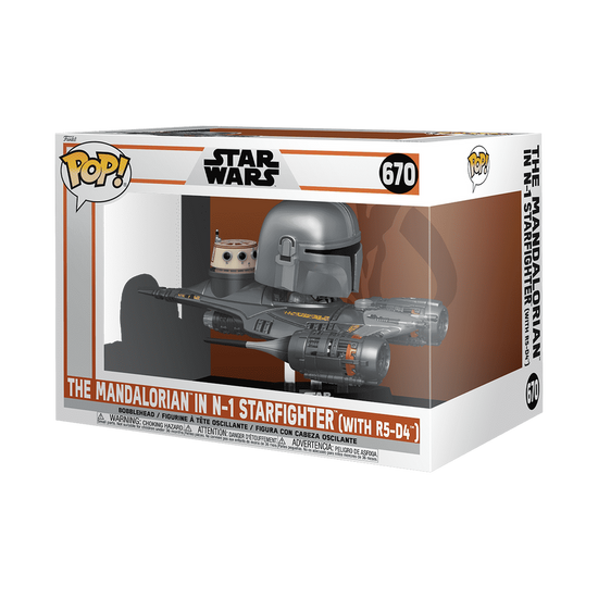 The Mandalorian in N-1 Starfighter Star Wars Funko Pop!