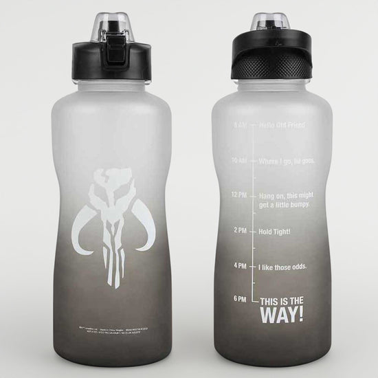The Mandalorian Motivational Water Bottle 2 lt.