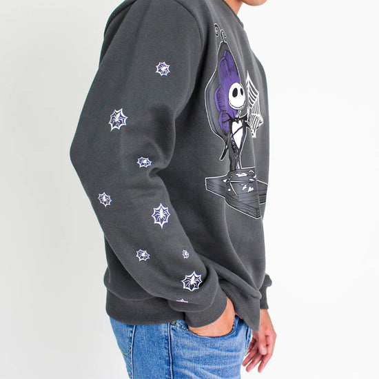 The Nightmare Before Christmas (Disney) "Making Christmas" Crew Neck Sweater by Cakeworthy