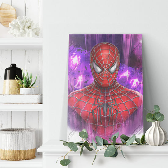 The Original Spider-Man (Marvel) Spider-Man Legacy Portrait Art Print