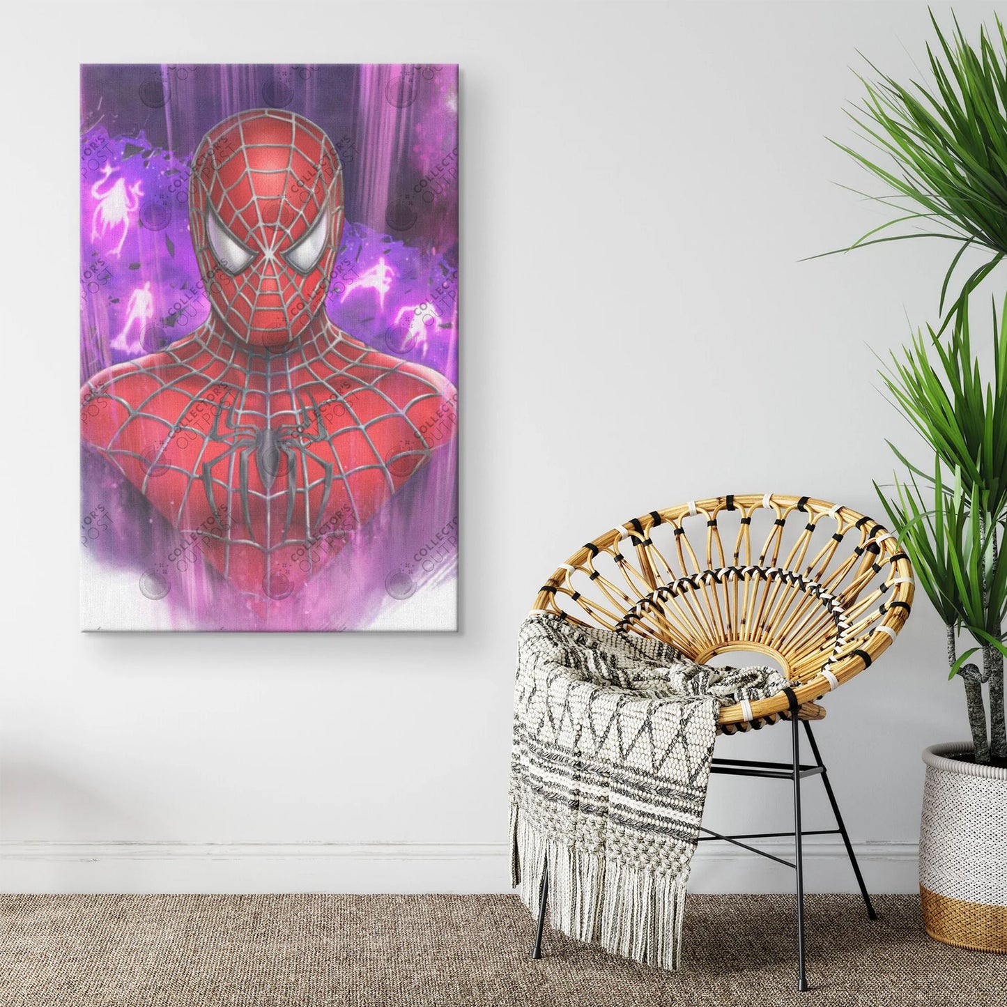 The Original Spider-Man (Marvel) Spider-Man Legacy Portrait Art Print