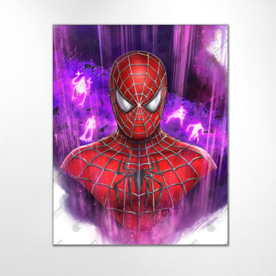 The Original Spider-Man (Marvel) Spider-Man Legacy Portrait Art Print