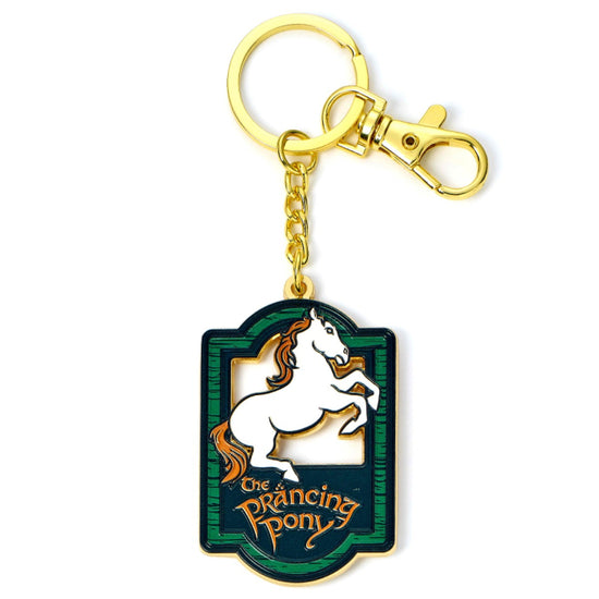 The Prancing Pony Lord of the Rings Enamel Keychain