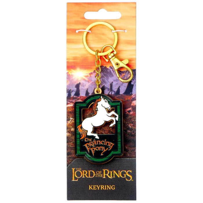 Lord of the Rings The Prancing Pony Enamel Keychain