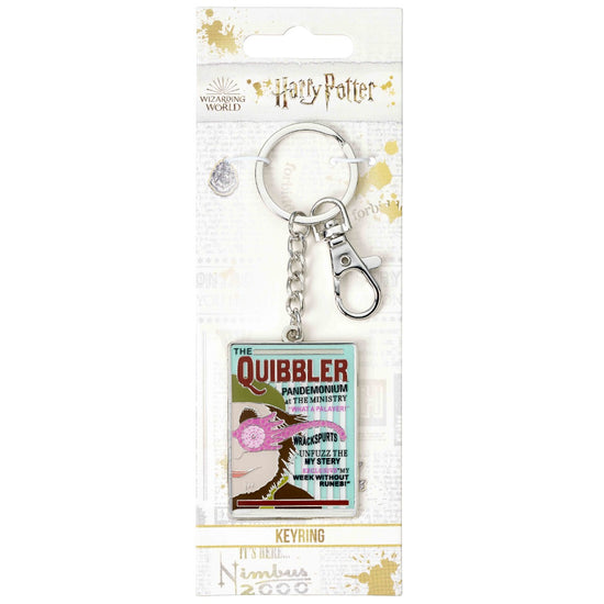 Load image into Gallery viewer, The Quibbler (Harry Potter) Enamel Keychain
