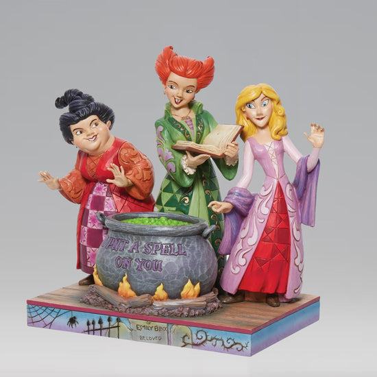 The Sanderson Sisters (Hocus Pocus) "I Put a Spell on You" Jim Shore Disney Traditions Statue