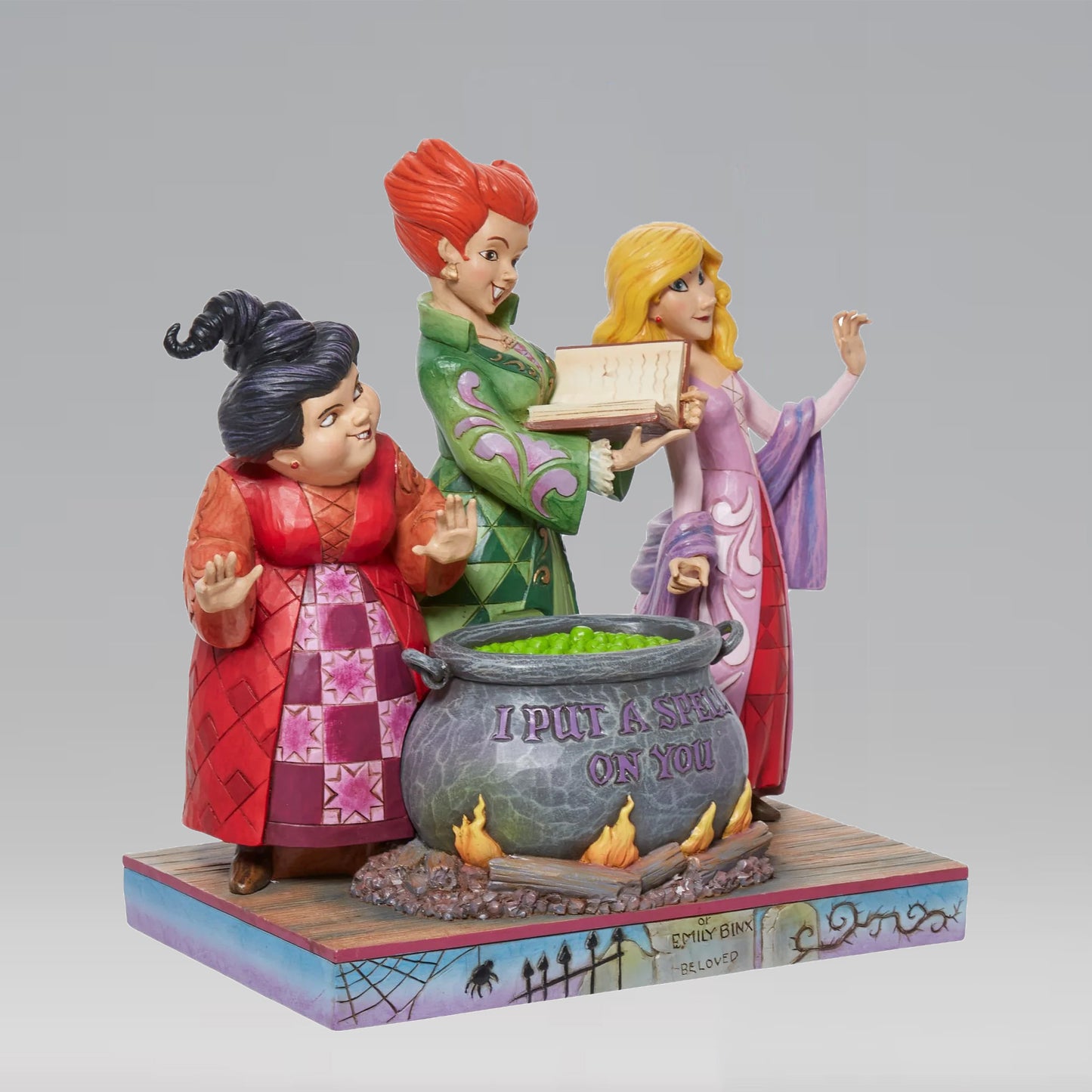 The Sanderson Sisters (Hocus Pocus) "I Put a Spell on You" Jim Shore Disney Traditions Statue