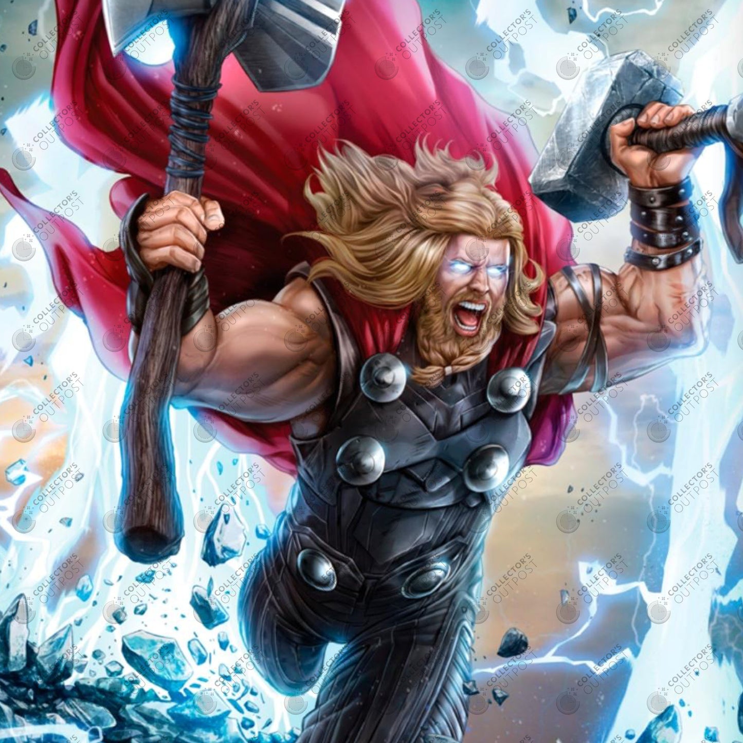 Load image into Gallery viewer, Thor God of Thunder (Avengers: Endgame) Marvel Comics Premium Art Print
