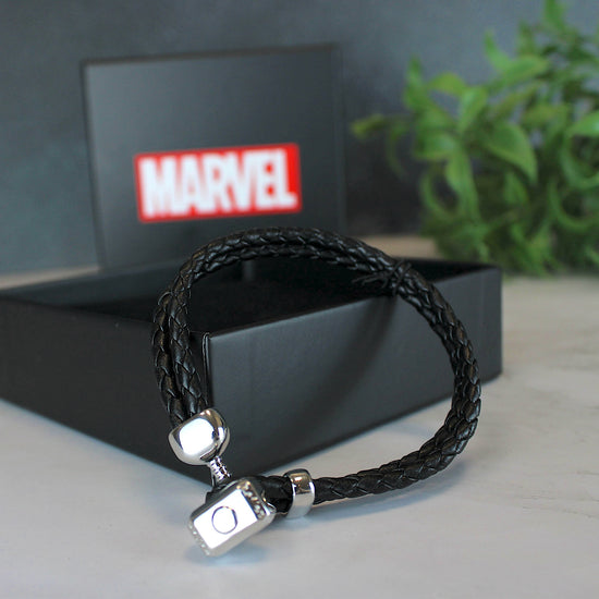Thor's Hammer Leather Bracelet