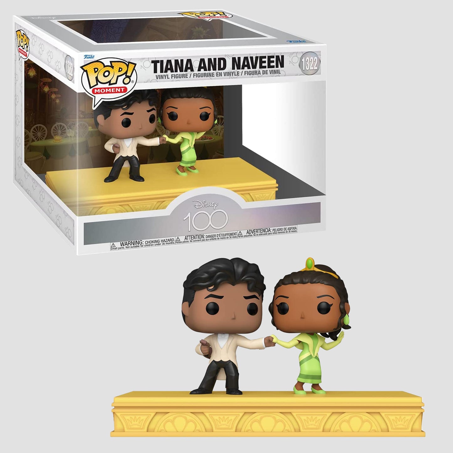 Collector\'s and Princess Tiana Frog – Moments Pop! Naveen and Funko Outpost The the